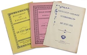 [Three Unrecorded Theatrical Pamphlets published by the School Publishing Co.]