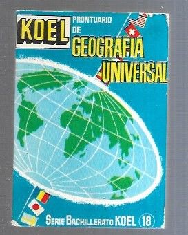 PRONTUARIO DE GEOGRAFIA UNIVERSAL