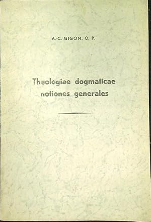 Theologicae dogmaticae notiones generales