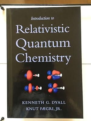 Immagine del venditore per Introduction To Relativistic Quantum Chemistry venduto da Libreria Anticuaria Camino de Santiago