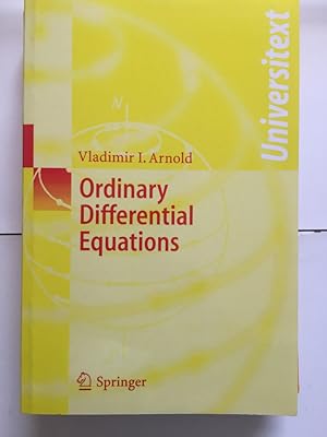 Bild des Verkufers fr Ordinary Differential Equations zum Verkauf von Libreria Anticuaria Camino de Santiago