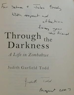 Seller image for Through the Darkness: A Life in Zimbabwe for sale by Chapter 1