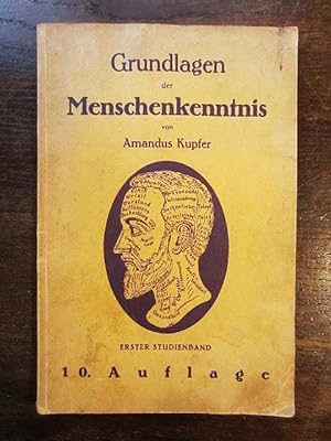 Seller image for Grundlagen der Menschenkenntnis nach Carl Huters Psycho-Physiognomik. Erster Studienband for sale by Rudi Euchler Buchhandlung & Antiquariat