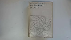 Bild des Verkufers fr Readings in the philosophy of the social sciences zum Verkauf von Goldstone Rare Books