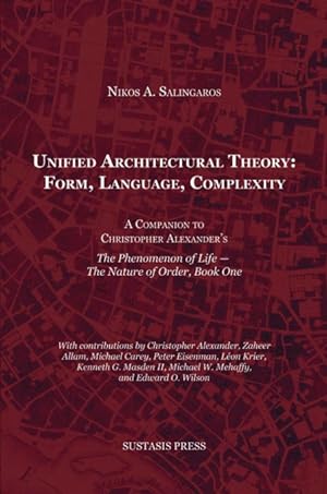 Bild des Verkufers fr Unified Architectural Theory: Form, Language, Complexity zum Verkauf von Podibooks