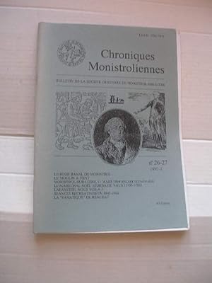 CHRONIQUES MONISTROLIENNES NUMERO 26-27