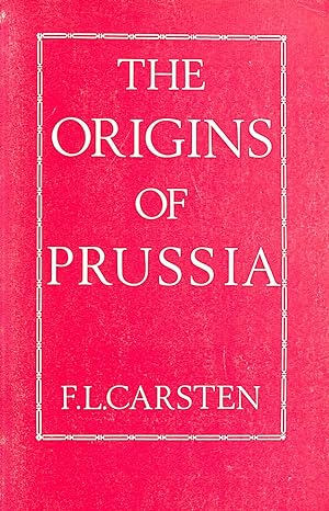 Bild des Verkufers fr Origins of Prussia zum Verkauf von M Godding Books Ltd
