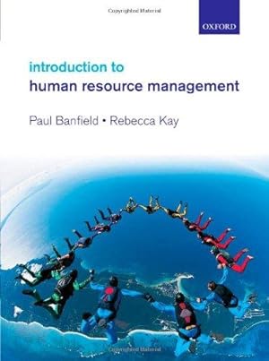 Image du vendeur pour Introduction to Human Resource Management mis en vente par WeBuyBooks