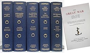 THE GREAT WAR. FIVE VOLUMES COMPLETE (In Dust Jackets)