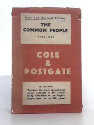 Seller image for The Common People 1746-1946 for sale by World of Rare Books