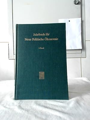 Bild des Verkufers fr Jahrbuch fr neue politische konomie, 1. Band. hrsg. von Erik Boettcher, Philipp Herder-Dornreich . zum Verkauf von Ralf Bnschen