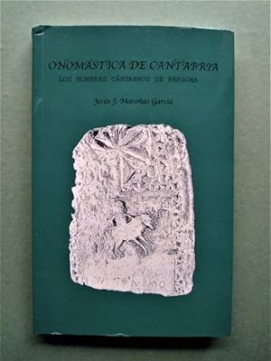 Imagen del vendedor de Onomástica de Cantabria. Los Nombres Cántabros de Persona. a la venta por Carmichael Alonso Libros