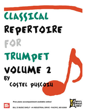 Bild des Verkufers fr Classical Repertoire for Trumpet, Volume 2 zum Verkauf von moluna