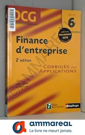 Seller image for Finance d'entreprise for sale by Ammareal