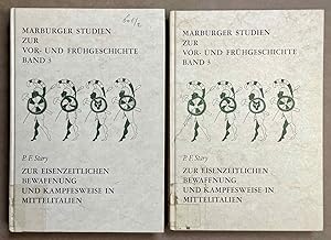 Imagen del vendedor de Zur eisenzeitlichen Bewaffnung und Kampfesweise in Mittelitalien (circa 9. bis 6. Jahrhundert v. Chr.). 3 volumes in two (complete set) a la venta por Meretseger Books
