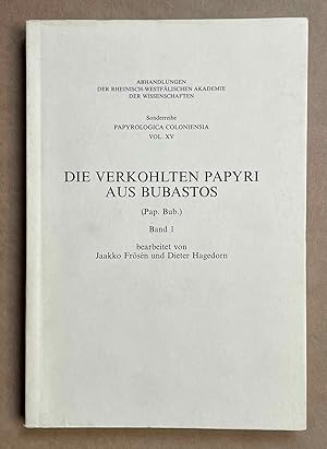 Die verkohlten Papyri aus Bubastos (I)