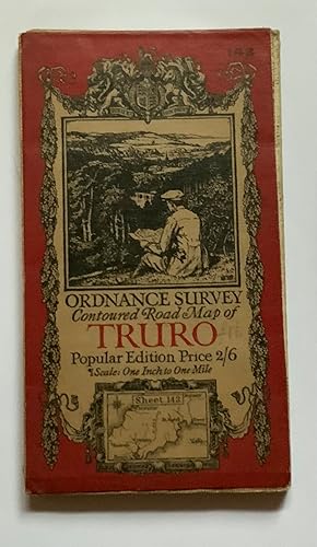 Imagen del vendedor de Ordnance Survey Contoured Road Map [One-inch Popular Edition], sheet 143, Truro. a la venta por Cornell Books Limited