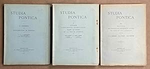 Studia Pontica. Vol. I: A journey of exploration in Pontus. Vol. II: Voyage d'exploration archéol...