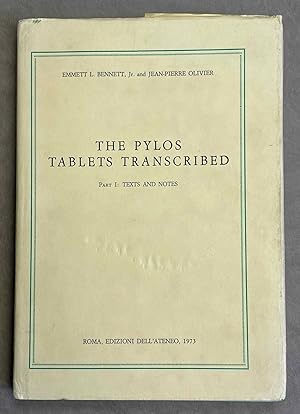 The Pylos Tablets transcribed. Part I: Texts and Notes