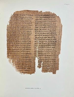 The Chester Beatty Biblical Papyri Descriptions and Texts of Twelve Manuscripts on Papyrus of the...