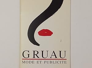 Seller image for Gruau Mode et Publicite for sale by EGIDIUS ANTIQUARISCHE BOEKHANDEL