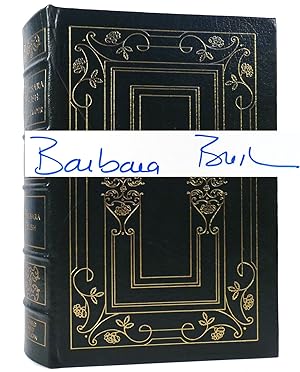 BARBARA BUSH A MEMOIR SIGNED Easton Press