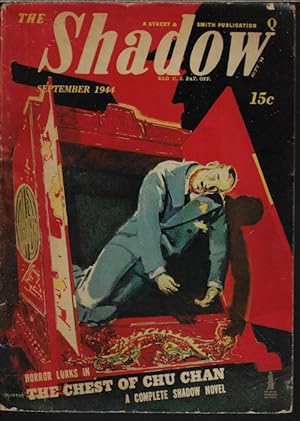 Imagen del vendedor de THE SHADOW: September, Sept. 1944 ("The Chest of Chu Chan") a la venta por Books from the Crypt