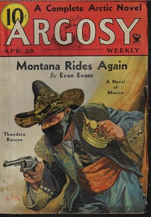 ARGOSY Weekly: April, Apr. 28, 1934 ("Montana Rides Again")