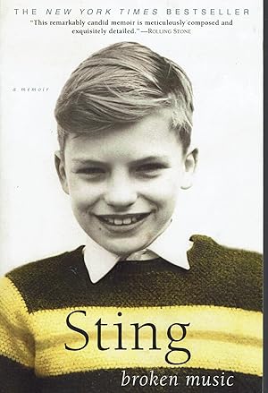 Immagine del venditore per Sting, Broken Music: A Memoir venduto da fourleafclover books