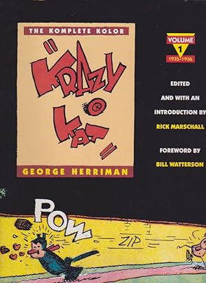 Imagen del vendedor de The Komplete Kolor "Krazy Kat", Volume 1, 1935-1936 a la venta por Heights Catalogues, Books, Comics