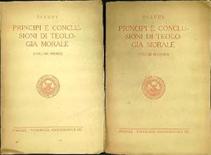 Bild des Verkufers fr Principi e conclusioni di teologia morale 2vv zum Verkauf von Librodifaccia