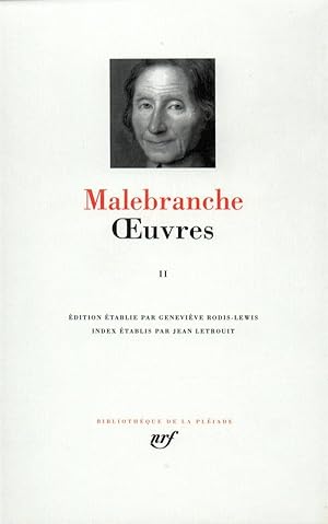 uvres / Malebranche. 2. Oeuvres