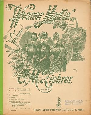 Bild des Verkufers fr Weaner Mad'ln. Walzer op. 388. zum Verkauf von Antiquariat A. Suelzen