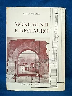Crema, Monumenti e restauro. Storia Curia Senatus Diocleziano Arte Ceschina 1959