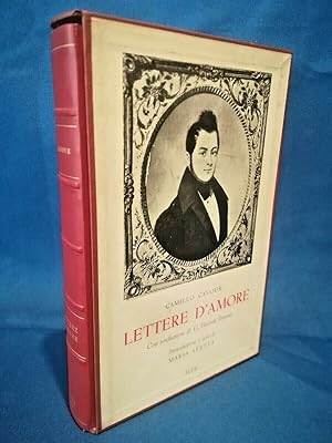 Cavour, Lettere d'amore. Visconti Venosta Avetta Schiaffino Torino Giovinezza