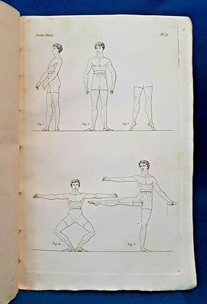 Traité élémentaire theorique . de l'Art de la Danse. Blasis 1820 Autogr. Danza