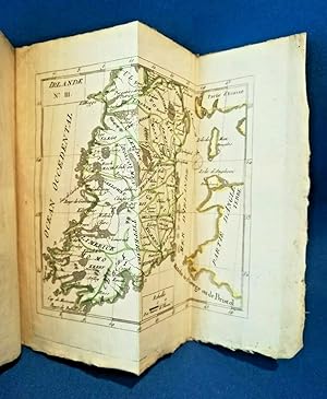 Histoire des descentes, Inghilterra Scozia Irlanda e isole. 3 carte geogr. 1798