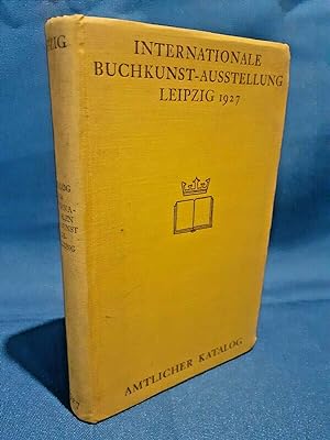Internationale Buchkunst-Ausstellung Leipzig, 1927. Catalogo. Arte tipografica