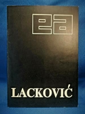 Ivan Lackovic Croata, Mostra personale, EskenaziArte. Torino 1979. Autografo