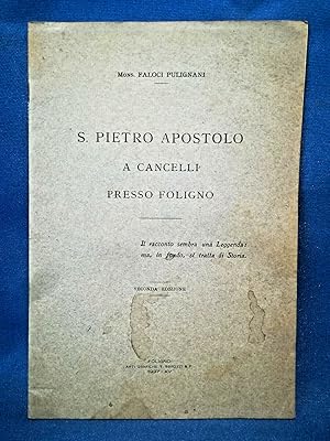 Mons. Pulignani, S. Pietro Apostolo a Cancelli presso Foligno. 2° edizione 1937