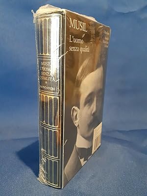 Musil, L'uomo senza qualità. 1° Vol. "I Meridiani" Mondadori 1992 Sigillato