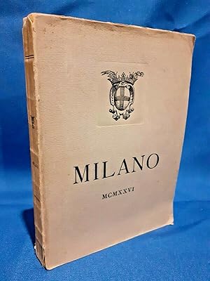 Milano, monografia compilata a cura del Comune. Guida pratica con Carte, 1926