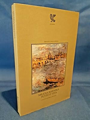 Milena Jesenska, Tutto è vita. Con 8 lettere a Max Brod. Guanda 1986 Ottimo