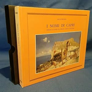 Borà, I nomi di Capri. Origine e storia di strade, corti e dintorni. 1992 Ottimo