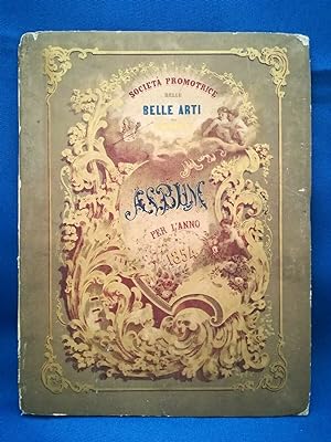 Società promotrice delle Belle Arti di Torino. Album Esposizione 1854 Completo