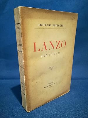 Usseglio, Lanzo. Studio storico. Prima edizione 1887 Piemonte Ottimo esemplare