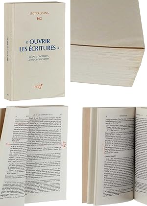 Bild des Verkufers fr Ouvrir les critures. Mlanges offerts  Paul Beauchamp  l'occasion de ses soixante-dix ans. Sous la direction de Pietro Bovati. zum Verkauf von Antiquariat Lehmann-Dronke