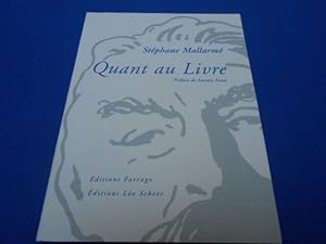 Seller image for Quant au Livre for sale by Emmanuelle Morin