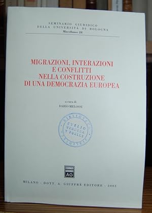 Seller image for MIGRAZIONI, INTERAZIONI E CONFLITTI NELLA COSTRUZIONE DI UNA DEMOCRAZIA EUROPEA for sale by Fbula Libros (Librera Jimnez-Bravo)