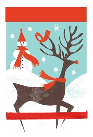 Image du vendeur pour Reindeer Dash Mini Journal mis en vente par GreatBookPrices